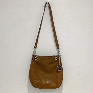 Michael Kors Brown Real Leather Shoulder Bag EUC